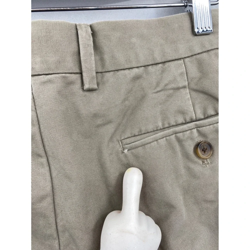 J. Crew‎ Chino Pants Men 32x30 Tan Khaki Cotton Straight Leg Casual Workwear